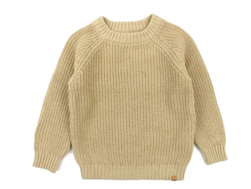 Lil Atelier striktrøje warm sand